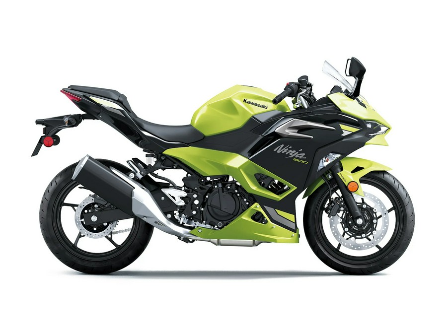 2026 Kawasaki NINJA 500 ABS Metallic Yellowish Green/Ebony - 110216