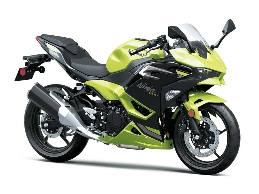 2026 Kawasaki NINJA 500 ABS Metallic Yellowish Green/Ebony - 110216