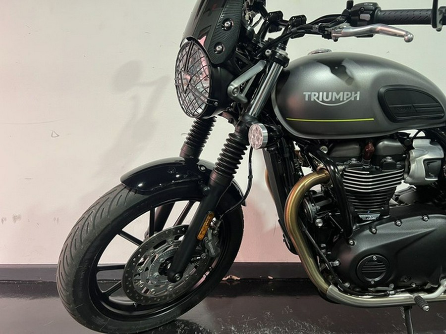 2023 Triumph Speed Twin 900 Matte Silver Ice