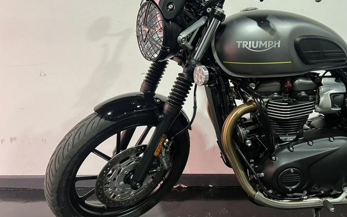 2023 Triumph Speed Twin 900 Matte Silver Ice