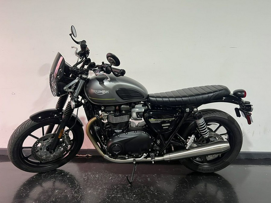 2023 Triumph Speed Twin 900 Matte Silver Ice