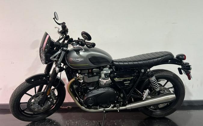 2023 Triumph Speed Twin 900 Matte Silver Ice