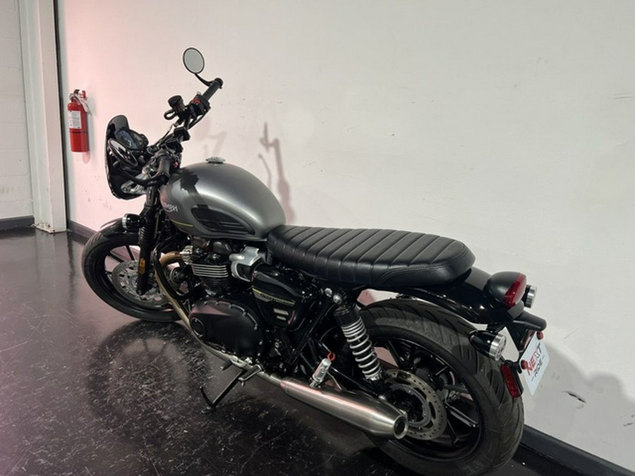 2023 Triumph Speed Twin 900 Matte Silver Ice