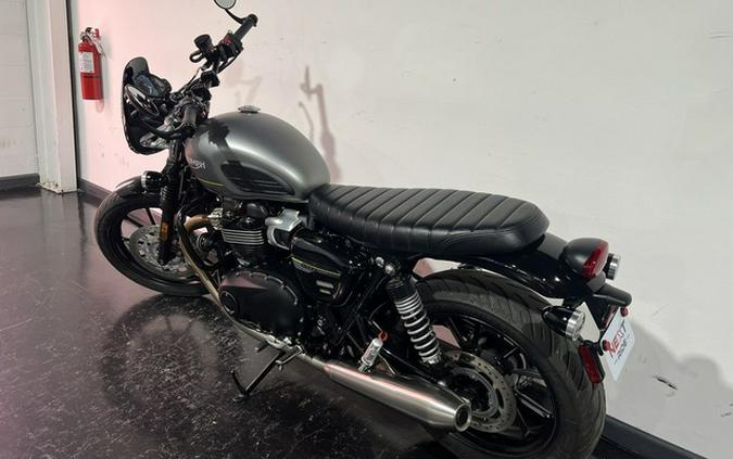 2023 Triumph Speed Twin 900 Matte Silver Ice