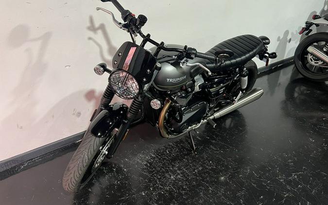 2023 Triumph Speed Twin 900 Matte Silver Ice