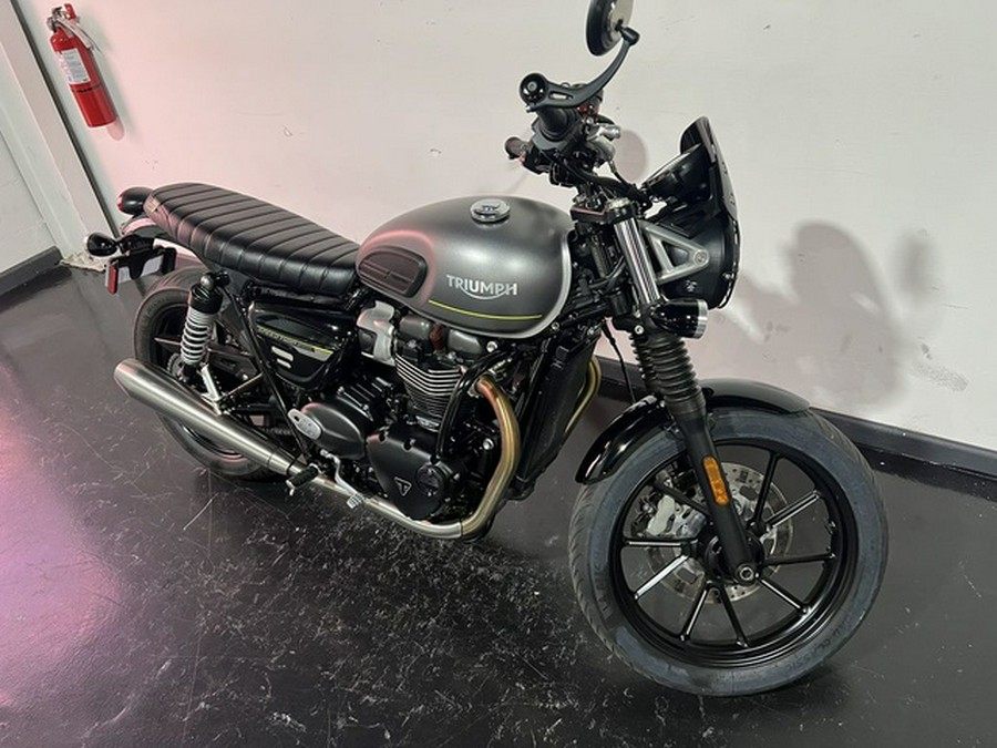2023 Triumph Speed Twin 900 Matte Silver Ice