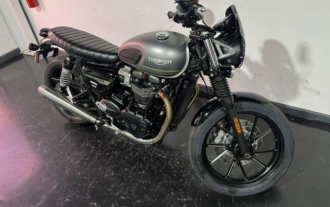 2023 Triumph Speed Twin 900 Matte Silver Ice