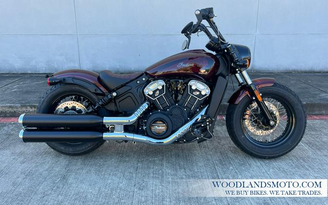 2024 Indian Motorcycle® Scout® Bobber Twenty ABS Maroon Metallic