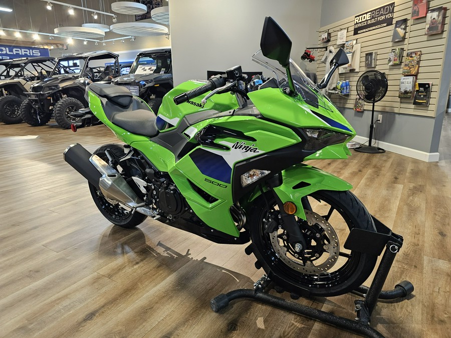 2026 Kawasaki NINJA 500 Lime Green - 110214
