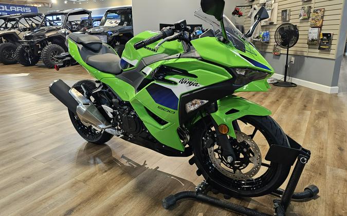 2026 Kawasaki NINJA 500 Lime Green - 110214