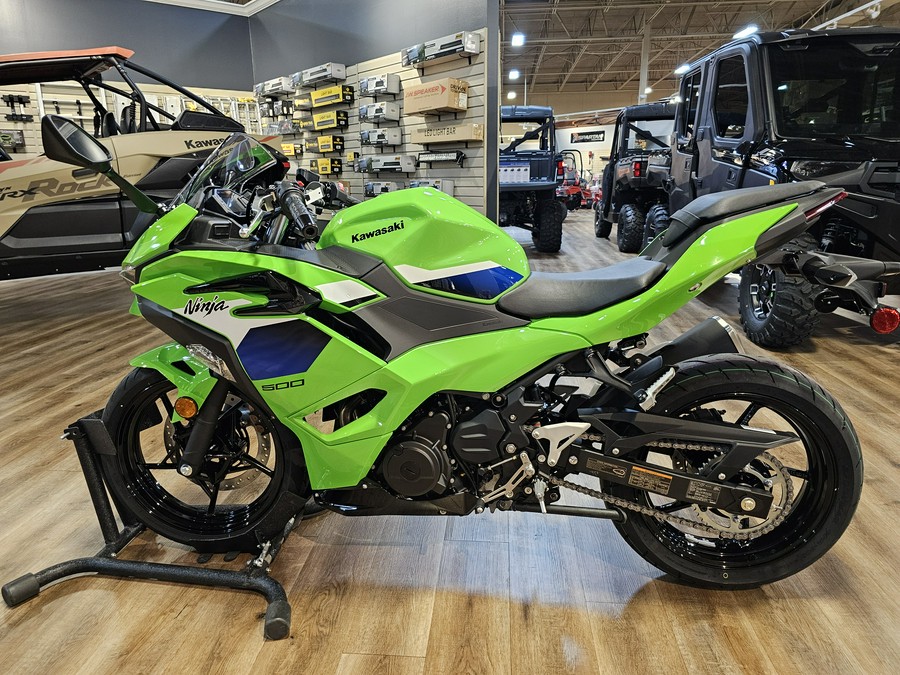 2026 Kawasaki NINJA 500 Lime Green - 110214
