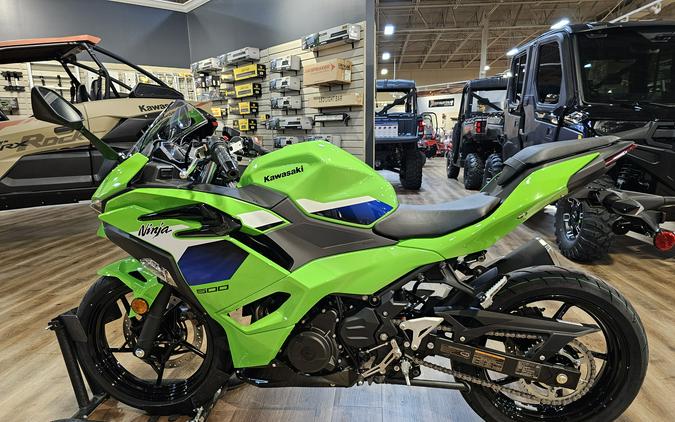 2026 Kawasaki NINJA 500 Lime Green - 110214