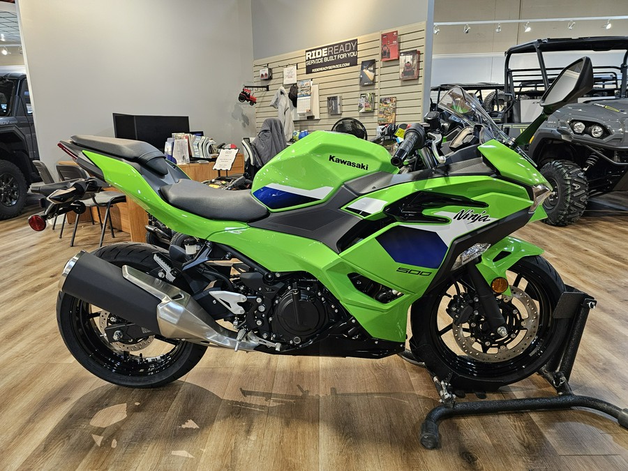 2026 Kawasaki NINJA 500 Lime Green - 110214
