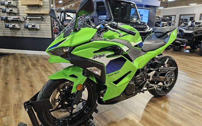 2026 Kawasaki NINJA 500 Lime Green - 110214
