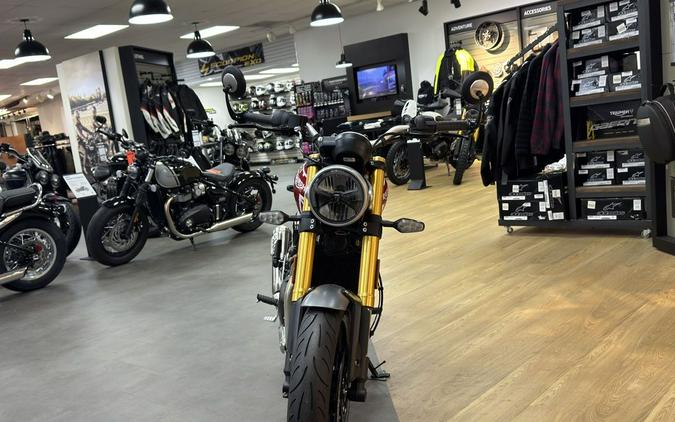 2026 Triumph Speed 400 Lava Red Gloss/Storm Grey