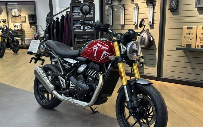 2026 Triumph Speed 400 Lava Red Gloss/Storm Grey