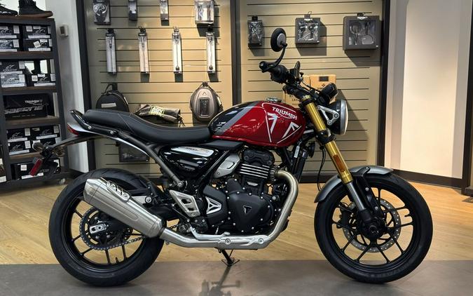 2026 Triumph Speed 400 Lava Red Gloss/Storm Grey