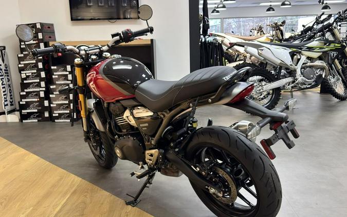 2026 Triumph Speed 400 Lava Red Gloss/Storm Grey