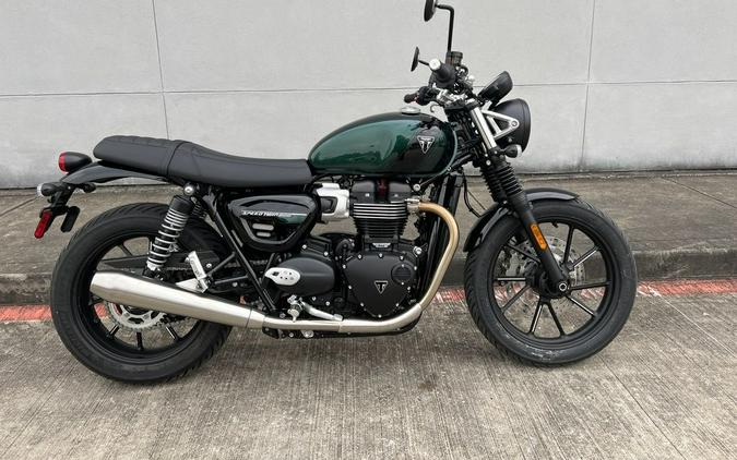 2024 Triumph Speed Twin 900 Competition Green/Phantom Black