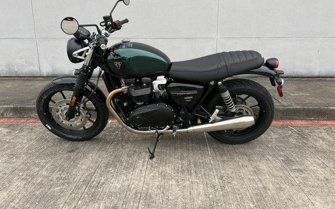 2024 Triumph Speed Twin 900 Competition Green/Phantom Black