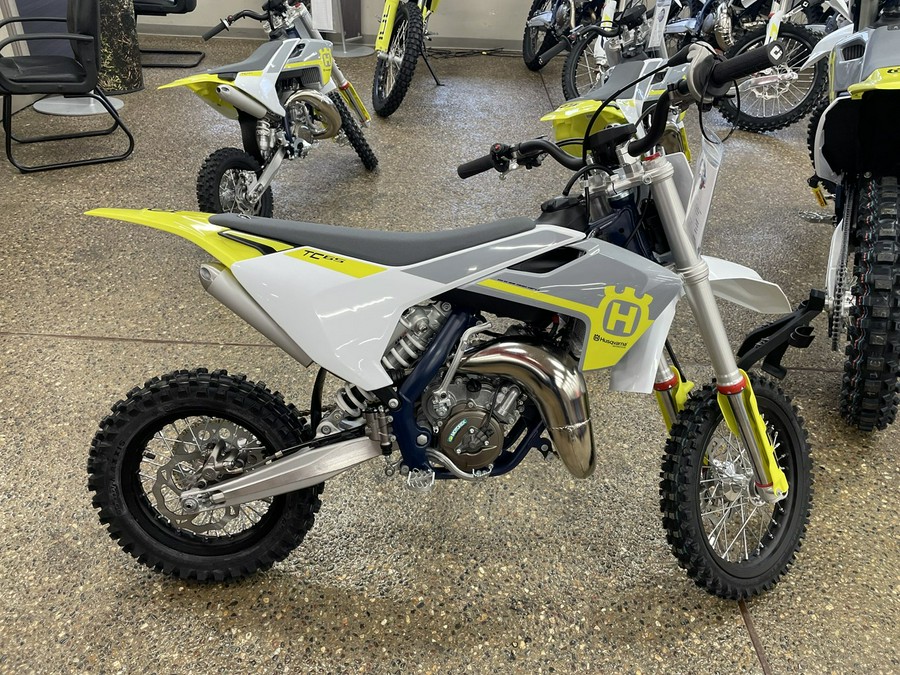 2023 Husqvarna Motorcycles TC 65 - White / Gray / Yellow