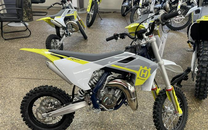 2023 Husqvarna Motorcycles TC 65 - White / Gray / Yellow