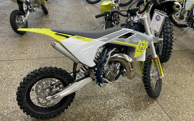 2023 Husqvarna Motorcycles TC 65 - White / Gray / Yellow