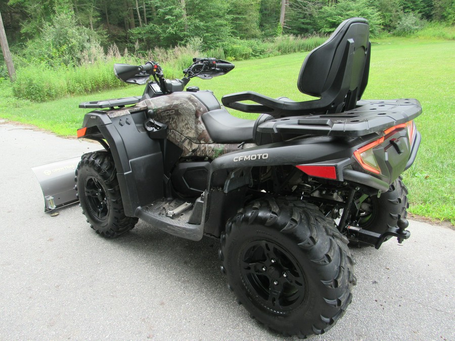 2021 CFMOTO CFORCE 600 TOURING WITH PLOW