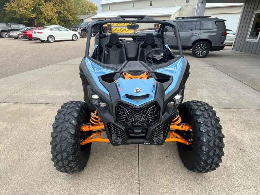 2026 Can-Am Maverick X3 DS TURBO RR Scandi Blue and Orange Crush