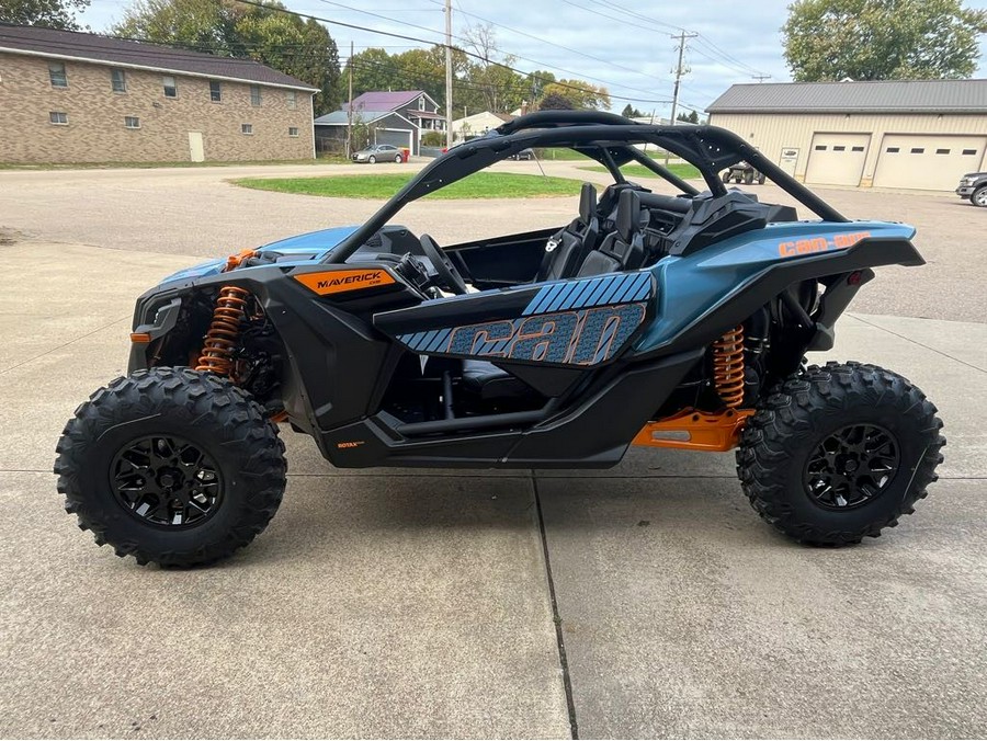 2026 Can-Am Maverick X3 DS TURBO RR Scandi Blue and Orange Crush