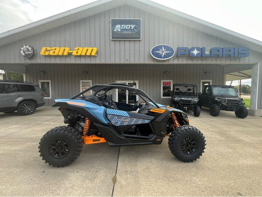 2026 Can-Am Maverick X3 DS TURBO RR Scandi Blue and Orange Crush