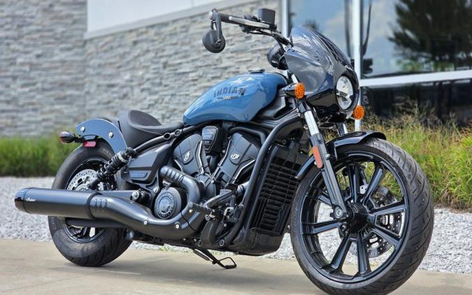2025 Indian Sport Scout Limited +Tech Storm Blue