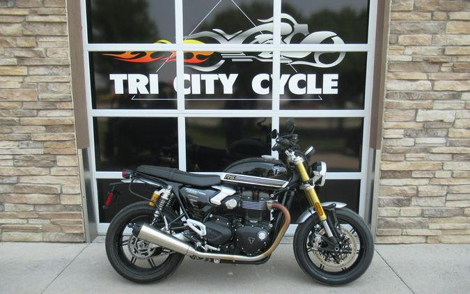 2025 Triumph Speed Twin 1200 RS Sapphire Black