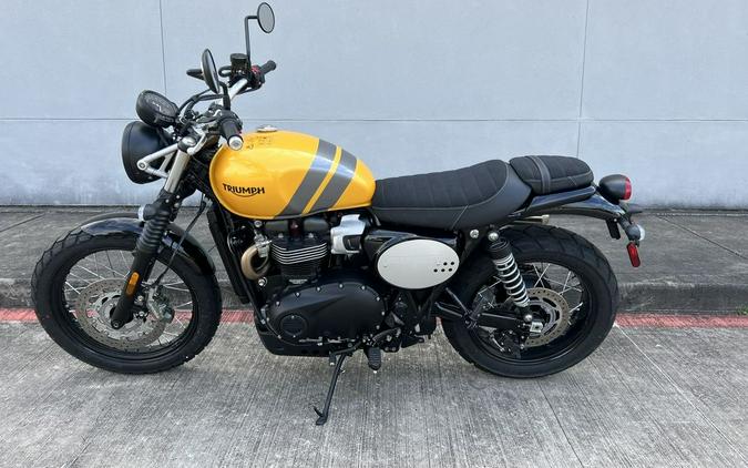 2024 Triumph Scrambler 900 Cosmic Yellow/Graphite