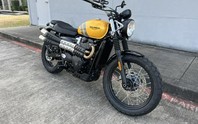 2024 Triumph Scrambler 900 Cosmic Yellow/Graphite