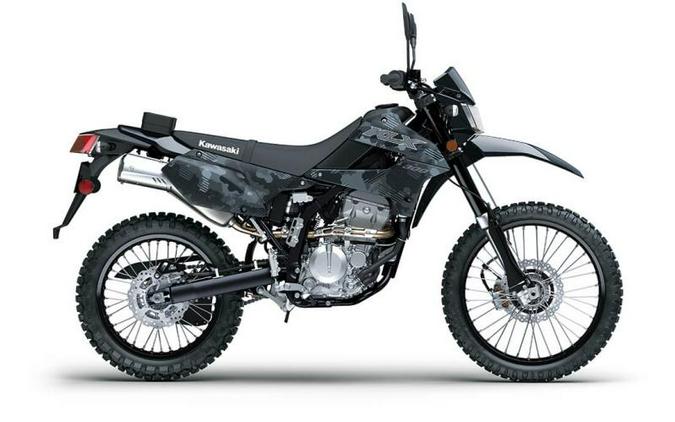 2023 Kawasaki KLX®300 Fragment Camo Gray