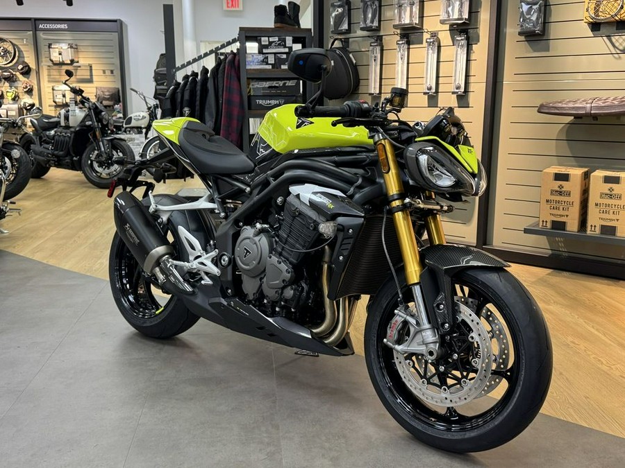 2026 Triumph Speed Triple 1200 RX Triumph Performance Yellow