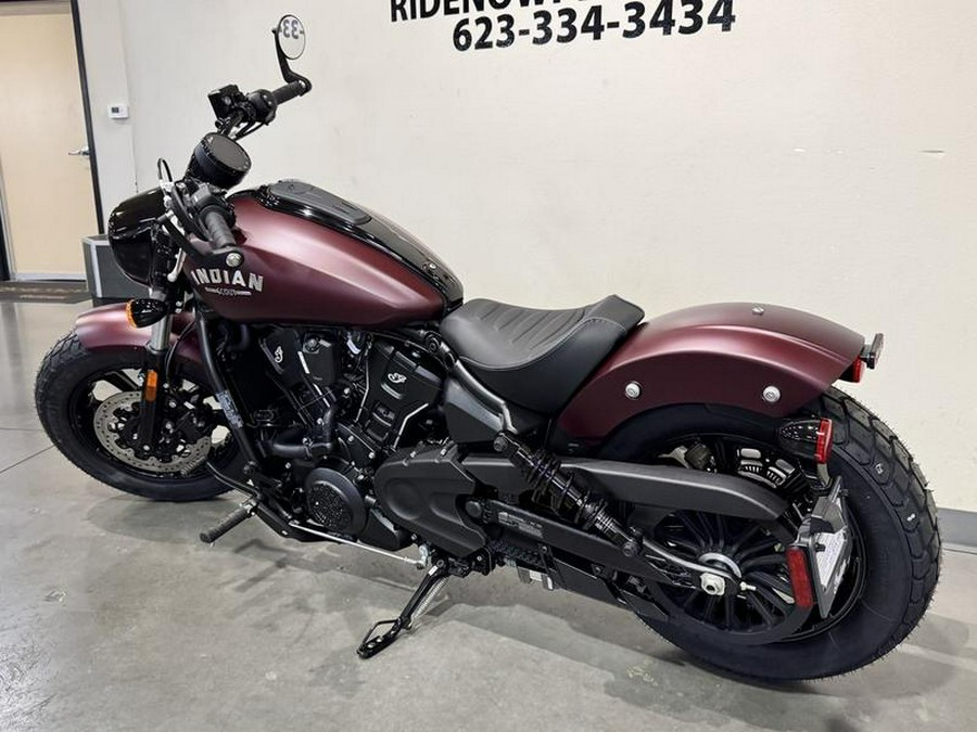 2026 Indian Motorcycle® Scout® Bobber Limited +Tech Maroon Metallic Smoke