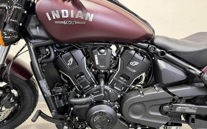 2026 Indian Motorcycle® Scout® Bobber Limited +Tech Maroon Metallic Smoke