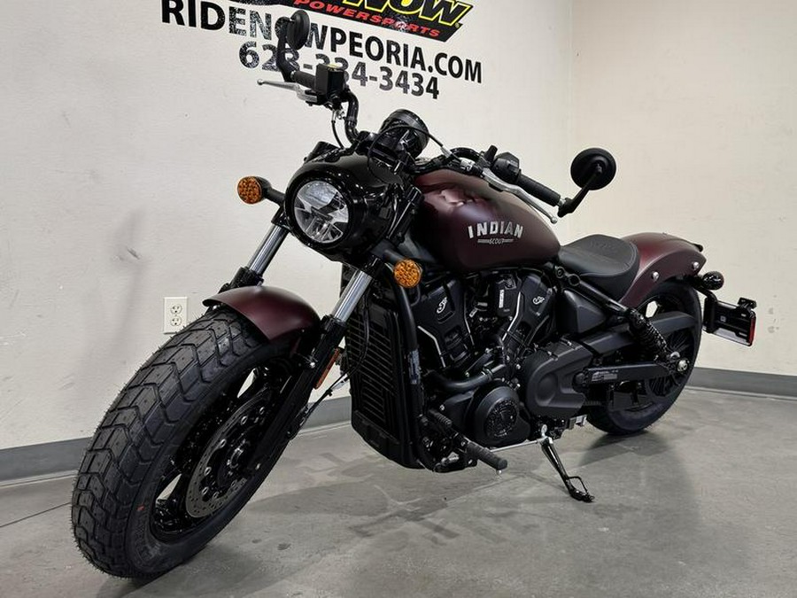 2026 Indian Motorcycle® Scout® Bobber Limited +Tech Maroon Metallic Smoke