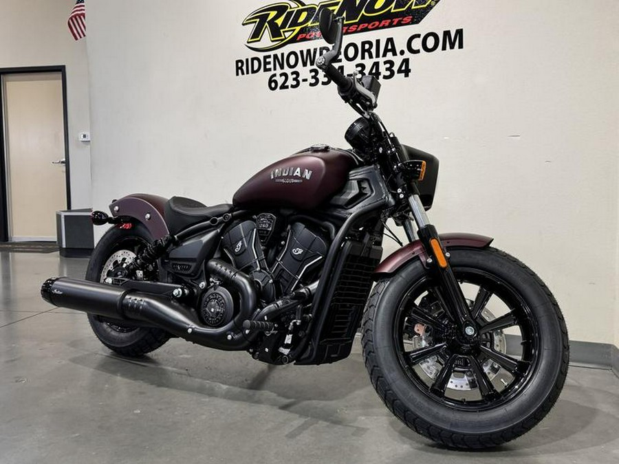 2026 Indian Motorcycle® Scout® Bobber Limited +Tech Maroon Metallic Smoke