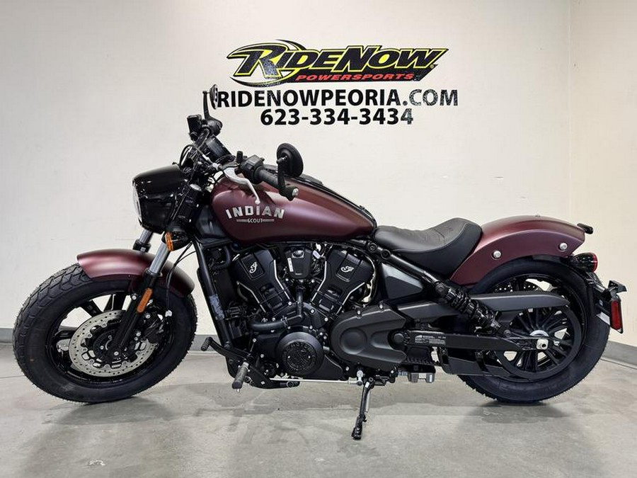 2026 Indian Motorcycle® Scout® Bobber Limited +Tech Maroon Metallic Smoke