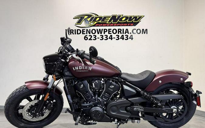 2026 Indian Motorcycle® Scout® Bobber Limited +Tech Maroon Metallic Smoke