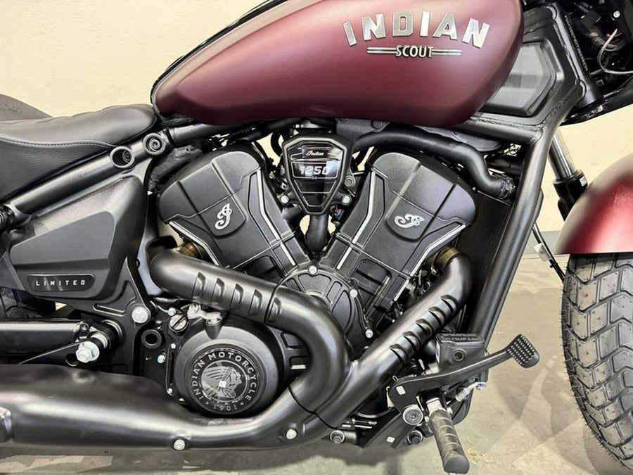 2026 Indian Motorcycle® Scout® Bobber Limited +Tech Maroon Metallic Smoke