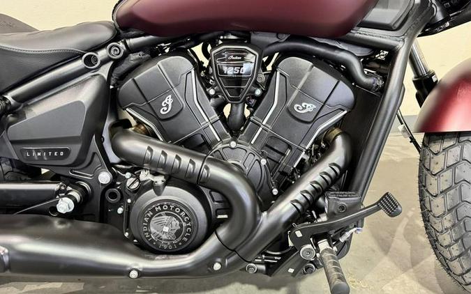 2026 Indian Motorcycle® Scout® Bobber Limited +Tech Maroon Metallic Smoke