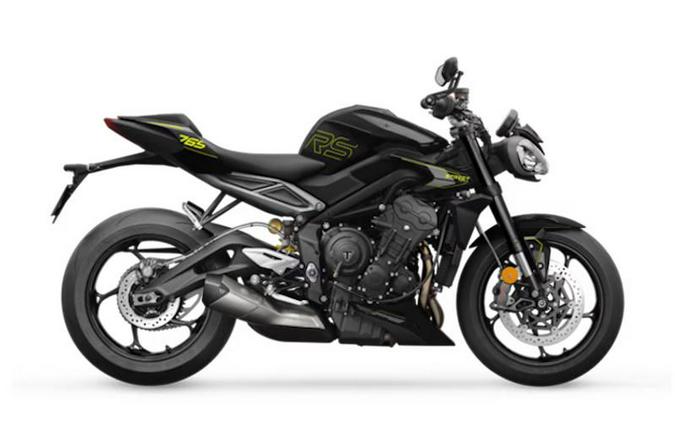 2025 Triumph Street Triple 765 RS Phantom Black