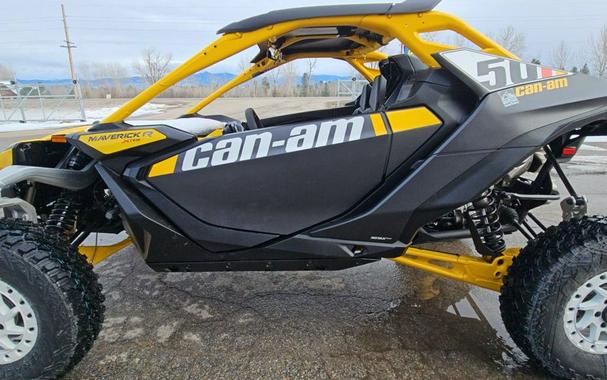 2024 Can-Am® Maverick R X RS Carbon Black & Neo Yellow