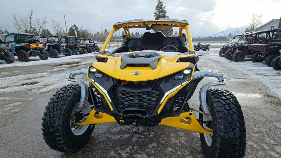 2024 Can-Am® Maverick R X RS Carbon Black & Neo Yellow