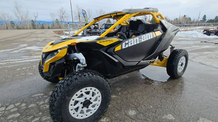 2024 Can-Am® Maverick R X RS Carbon Black & Neo Yellow