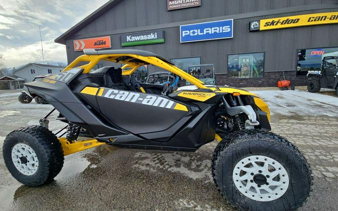 2024 Can-Am® Maverick R X RS Carbon Black & Neo Yellow